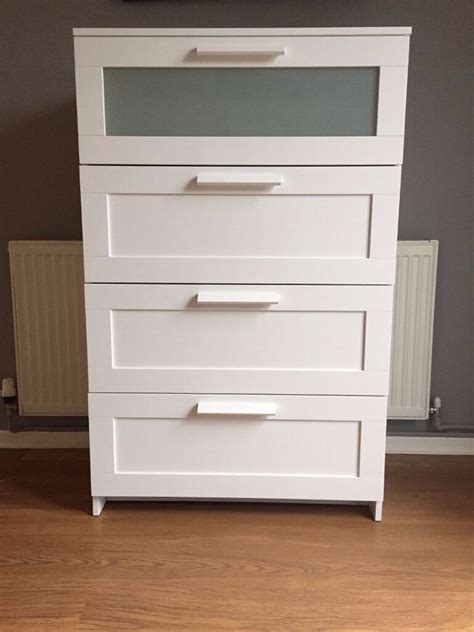 IKEA Furniture 'BRIMNES' 4 Drawer Dresser - White | in Oakwood ...