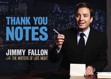 Late Night 'Thank You Notes' From Jimmy Fallon : NPR