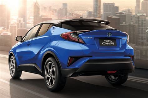 Toyota C-HR Colours, Available in 5 Colours in Thailand | ZigWheels