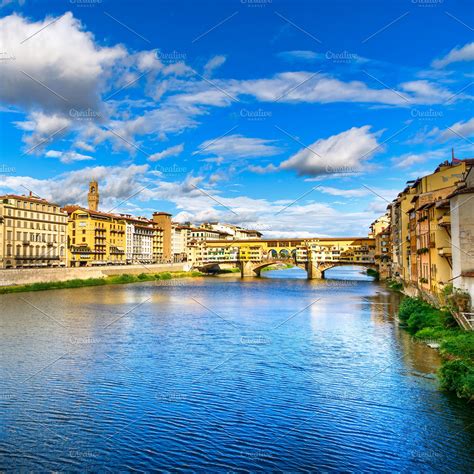 Ponte Vecchio bridge. Florence. | High-Quality Architecture Stock ...