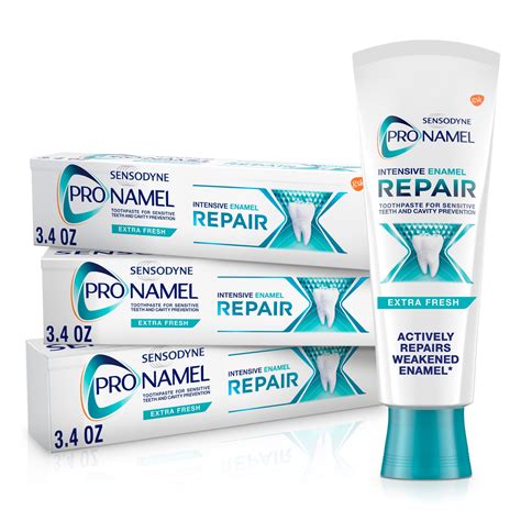 Sensodyne Pronamel Intensive Enamel Repair Sensitive Toothpaste, Extra ...