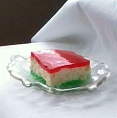 Vintage Jello Ribbon Salad Recipe | Delishably