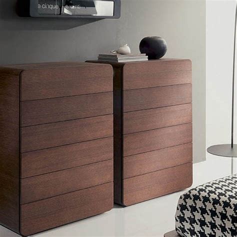 Modern Tallboy Chest Of Drawers in Oak, Walnut or Elm - Modern - Chests ...