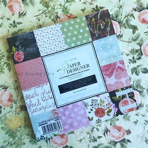 Love scrapbook paper pack 6 inch vintage floral scrapbooking page kit ...