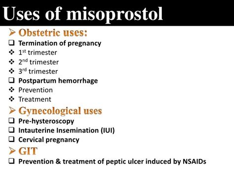 Misoprostol