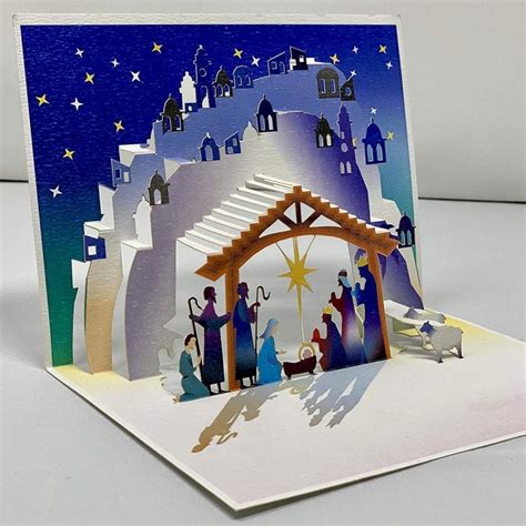 25+ Beautiful Handmade Pop-Up 3D Cut Out Christmas Greeting Cards of ...