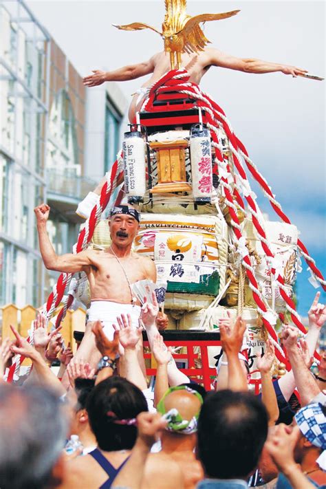 CARRYING ON A TRADITION: The history of the festival’s portable shrines ...