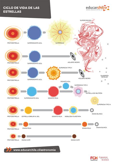 Ciclo de vida de las estrellas