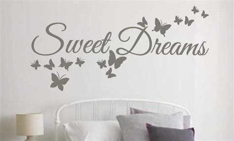 Sweet Dreams wall art decal sticker