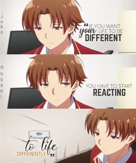 Classroom Of Elite Opening Quotes - Anime Gallery