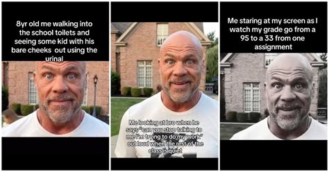 The Kurt Angle 1000 Yard Stare Meme Explanation and Examples