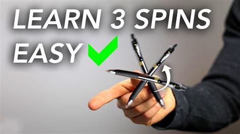 Learn How to Spin A Pen - In Only 5 Minutes - Cool Skill While Bored ...