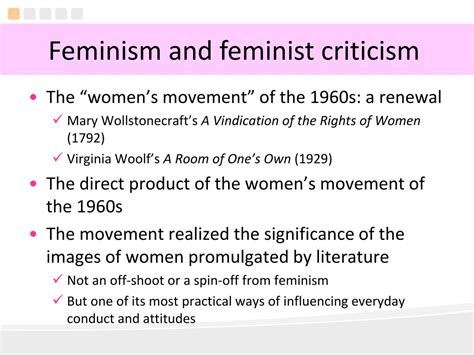 PPT - Feminist Criticism PowerPoint Presentation, free download - ID ...