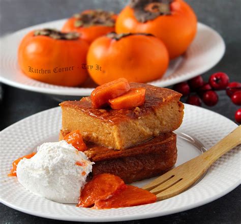 Easy Persimmon Pudding