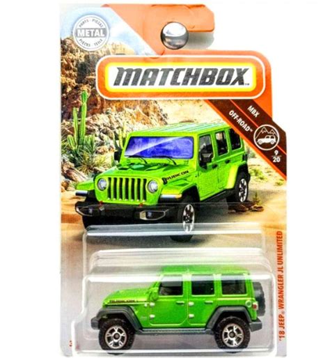 Amazon.com: Matchbox 2019 2018 Off Road Jeep Wrangler JL Unlimited ...