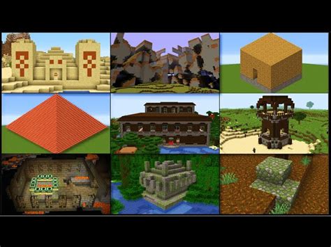 Structures in Minecraft