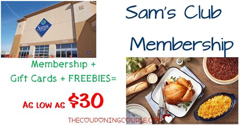 HOT Sams Club Membership Deal! FREE after FREEBIES and Gift Card ...