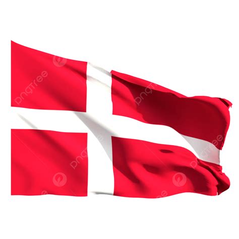 Denmark Flag Clipart Transparent Background, Denmark Flag Waving ...