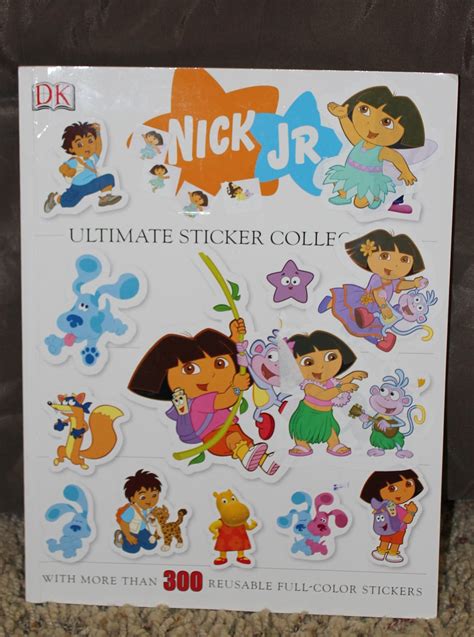 CMN Items for sale: Nick JR Sticker Book $2