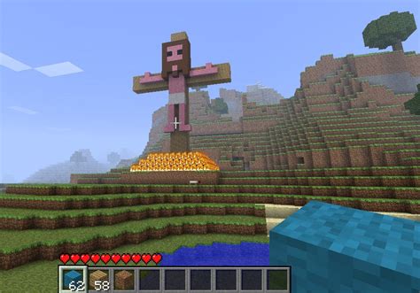 Minecraft Jesus Cross