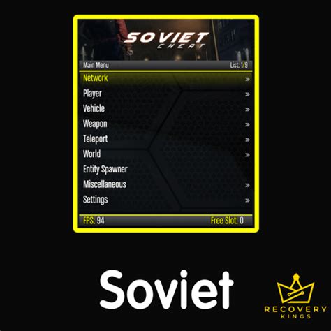 Soviet Mod Menu