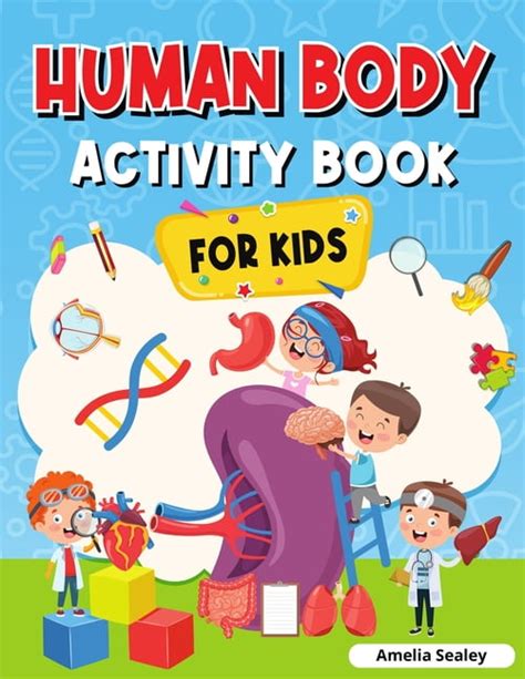 Human Body Activity Book for Kids : Kids Anatomy Book (Paperback ...