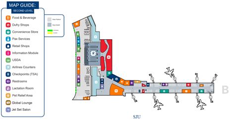 San Juan Airport Map