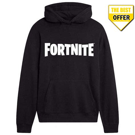 Official Merchandise - Genuine Fortnite Black Hoodie #gettrend # ...