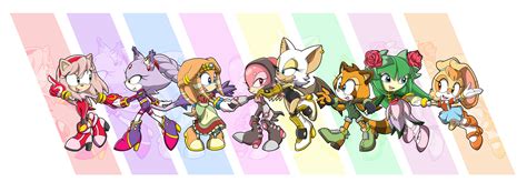 Sonic Girls Redesign by JesterJane on DeviantArt