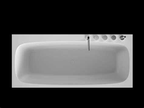 Rectangular Cristalplant® bathtub ARK By Boffi design Naoto Fukasawa ...