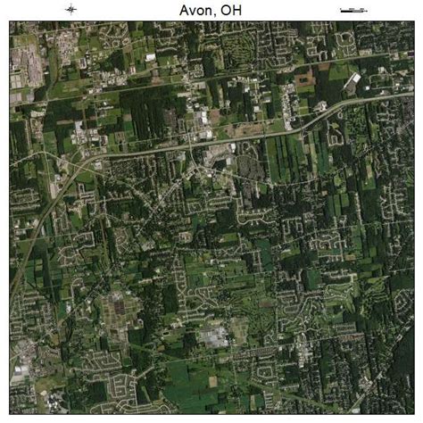 Aerial Photography Map of Avon, OH Ohio