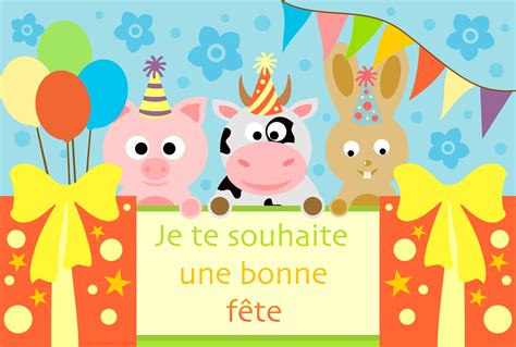 Cartes virtuelles souhait fete enfant - Joliecarte