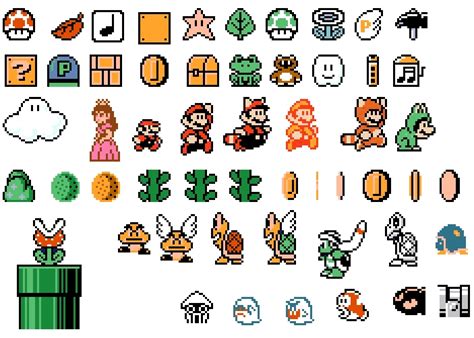 Mario 3 Sprites | Sprite Stitch Wiki | Fandom