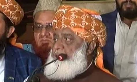 Maulana Fazlur Rehman lauds establishment for ‘keeping aloof’ from KP ...