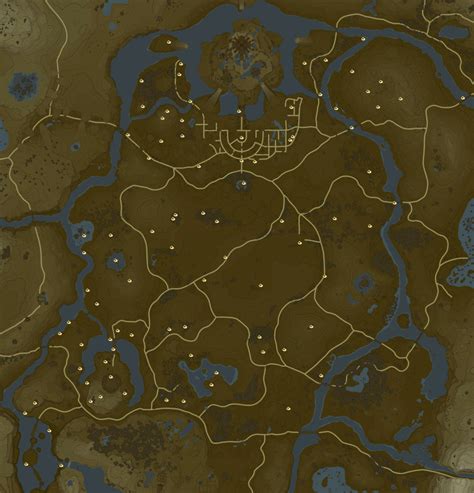 Zelda breath of the wild korok seeds interactive map - cdplm