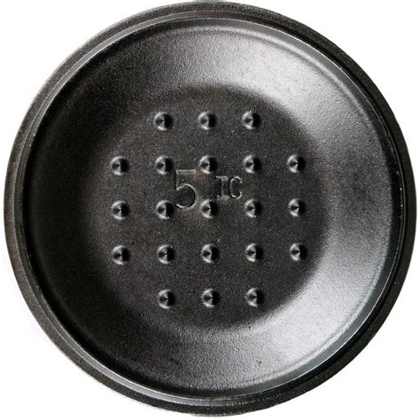 Lodge 8-Inch Seasoned Cast Iron Skillet Lid - L5IC3 : BBQGuys