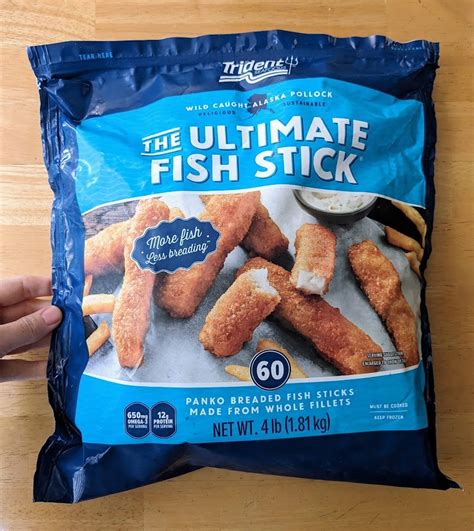 Trident Ultimate Fish Sticks Review | Ingredients | Price | Cooking ...