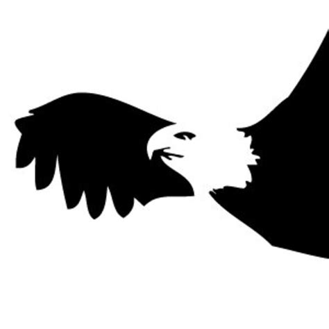 Bald Eagle Silhouette | FreeVectors