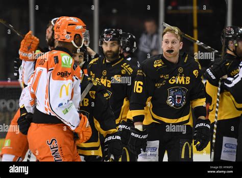 Nottingham Panthers Ice Hockey Club in action Stock Photo - Alamy