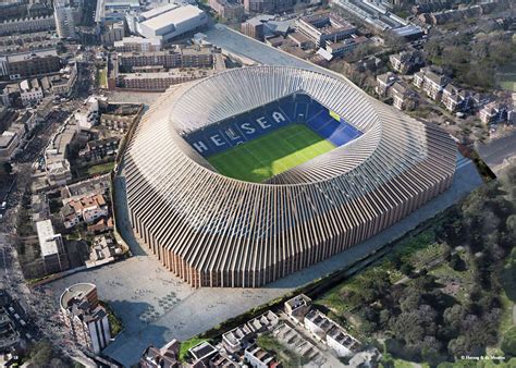 Herzog & de Meuron Release Updated Images of the New Chelsea FC Stadium ...