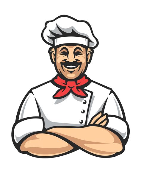 Happy Chef Vector Icon 338488 Vector Art at Vecteezy