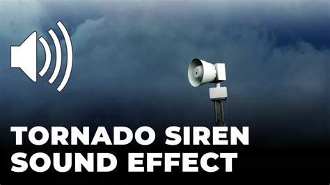 Tornado siren Sound Effect - Sound Effect MP3 Download