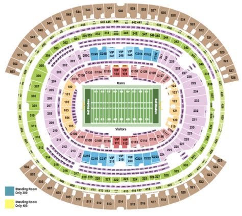 SoFi Stadium Tickets inglewood California, SoFi Stadium Seating Charts ...