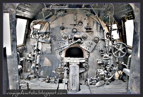 Inside Old Steam Locomotive Cab | voyageAnatolia.blogspot.co… | Flickr