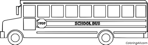 School Bus Coloring Pages (48 Free Printables) - ColoringAll