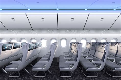 Boeing 777-9X economy seating | Airplane interior, Aircraft interiors ...