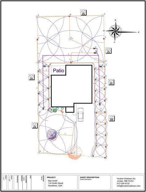 How To Design A Home Sprinkler System / How to Layout an Underground ...