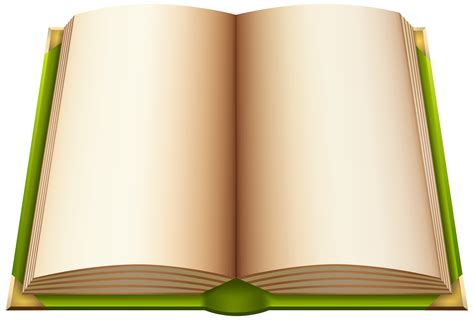 Green Open Book PNG Clipart - Best WEB Clipart