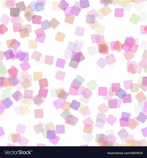 Seamless square pattern background - from random Vector Image