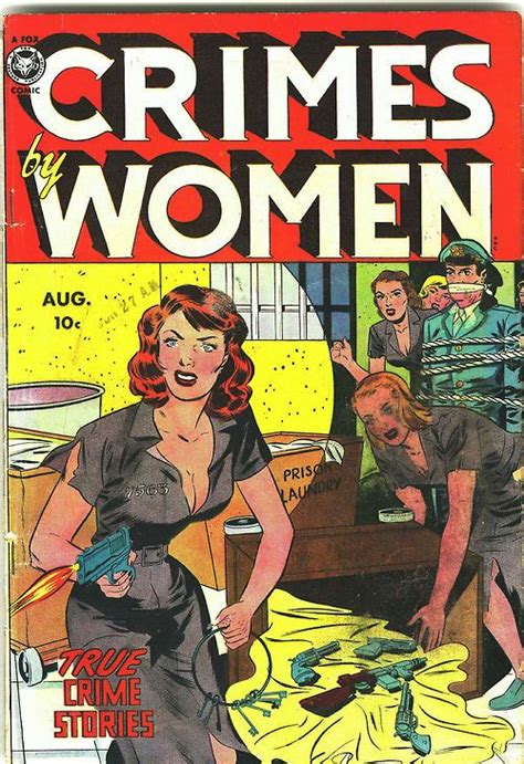 Comic Book Covers » Crimes by Women #14, August 1950 | Crime comics ...